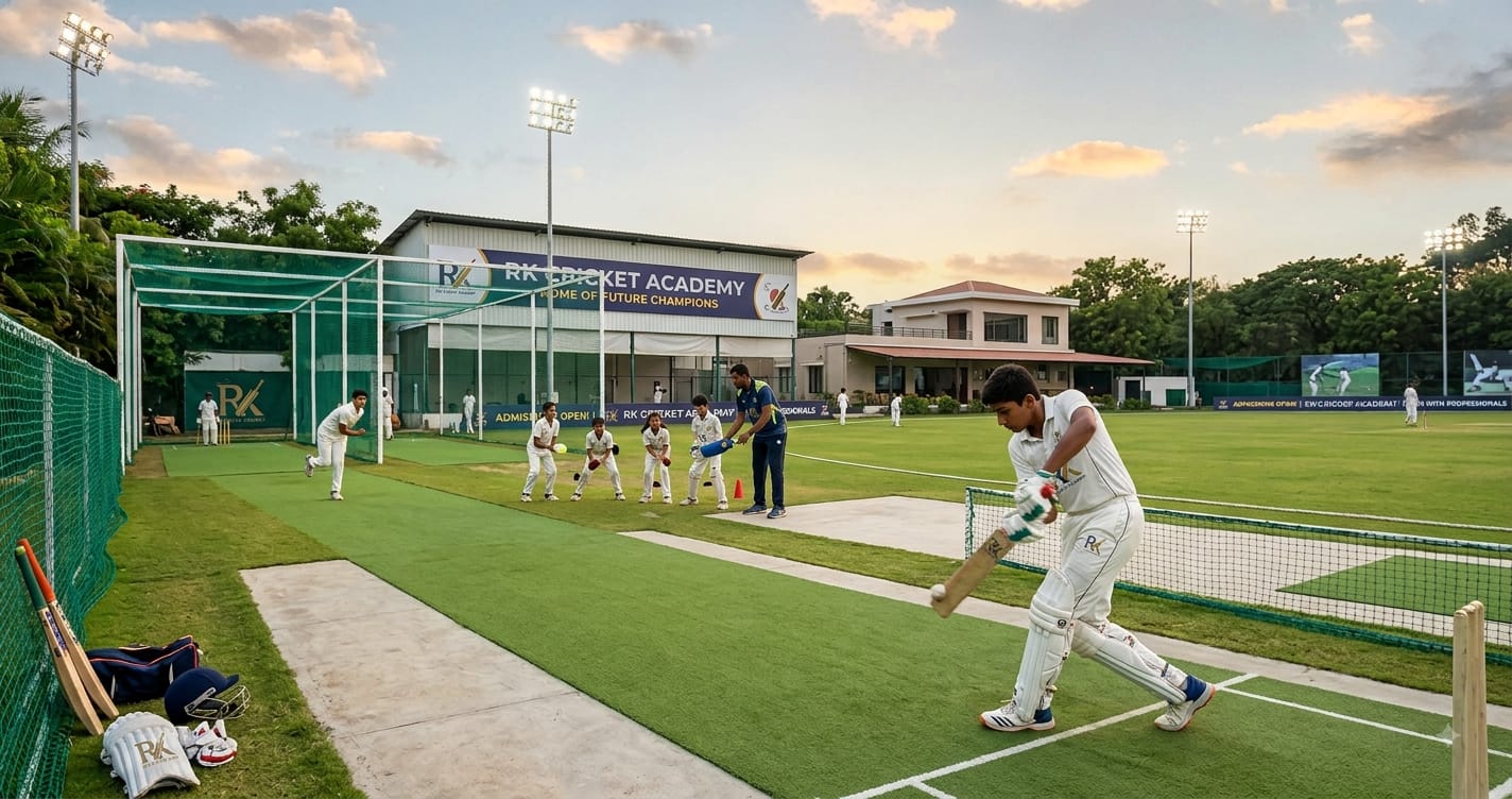 RK Cricket Academy Training